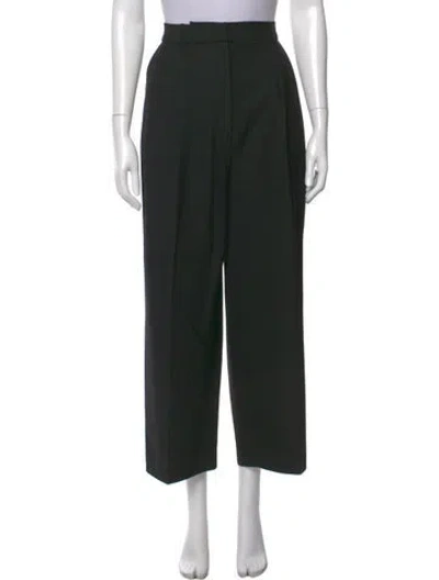 Pre-owned Totême Wide Leg Pants In Black