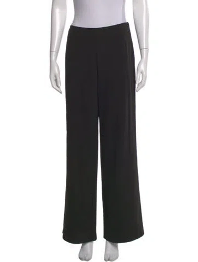 Pre-owned Totême Wide Leg Pants In Black