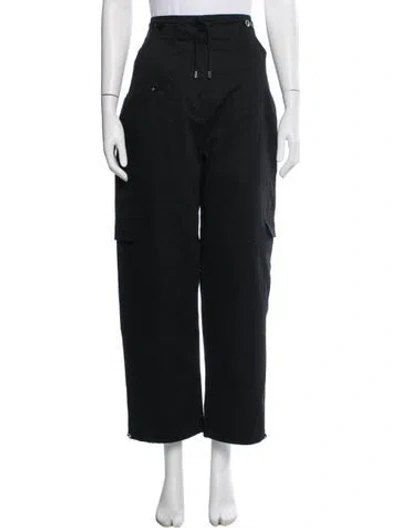 Pre-owned Totême Wide Leg Pants In Black