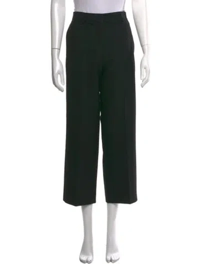 Pre-owned Totême Wide Leg Pants In Black