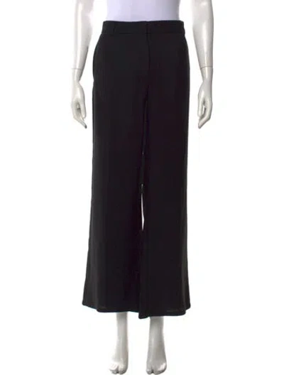 Pre-owned Totême Wide Leg Pants In Black