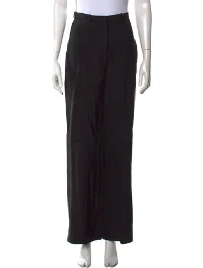 Pre-owned Totême Wide Leg Pants In Black