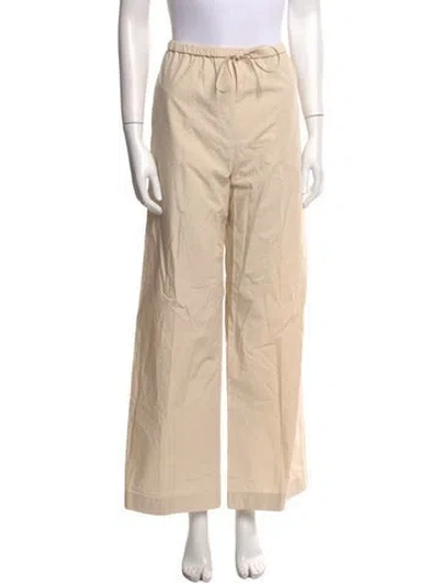 Pre-owned Totême Wide Leg Pants In Neutral