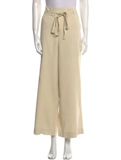 Pre-owned Totême Wide Leg Pants In Neutral