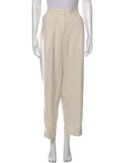 Pre-owned Totême Wide Leg Pants In Neutral