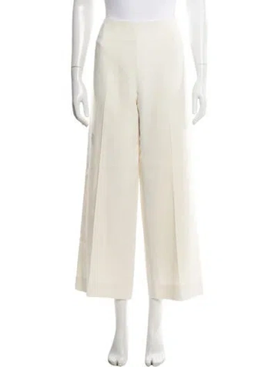 Pre-owned Totême Wide Leg Pants In Neutrals