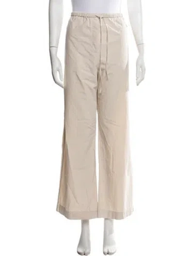 Pre-owned Totême Wide Leg Pants In Neutrals