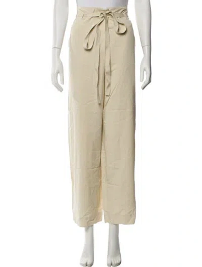 Pre-owned Totême Wide Leg Pants W/ Tags In Neutral