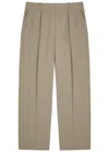 Totême Toteme Wide-leg Trousers In Gray