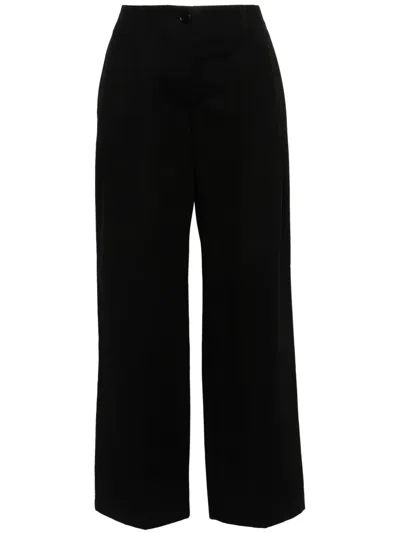 Totême Chiva A Wide-leg Trousers In Black