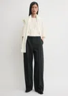 Totême Toteme Wool Blend Trousers In Black