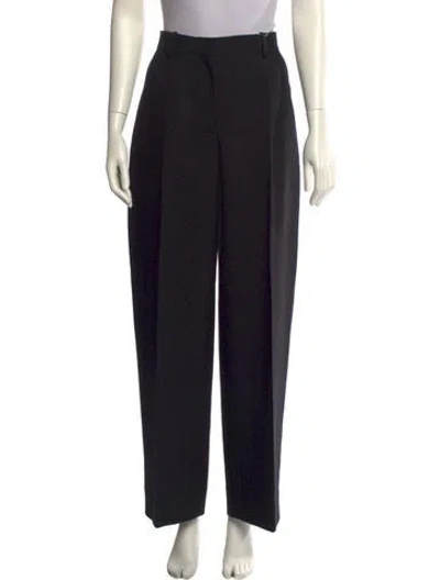 Pre-owned Totême Wide Tailored Trousers Wide Leg Pants W/ Tags In Black