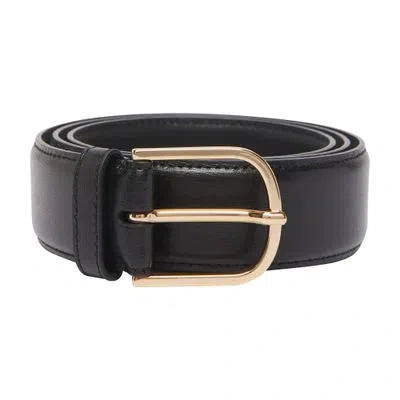 Totême Wide Trouser Belt In Black