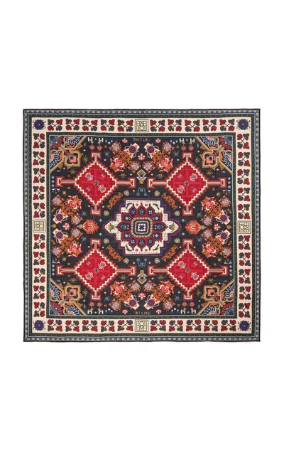 Totême Toteme Winter Blanket Wool Scarf In Multi