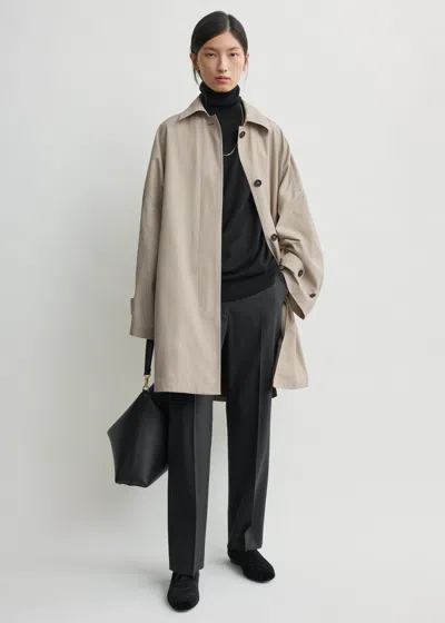 Totême Winter Car Coat Beige Petite In Neutral