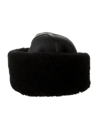 Pre-owned Totême Winter Hat In Black