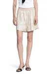 Totême Woman Beige Shorts