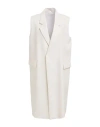 Totême Toteme Woman Coat Ivory Size 6 Viscose, Polyester