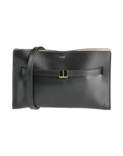 Totême Toteme Woman Cross-body Bag Black Size - Leather