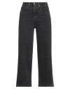 Totême Toteme Woman Jeans Black Size 24w-30l Organic Cotton, Elastomultiester, Elastane In Black