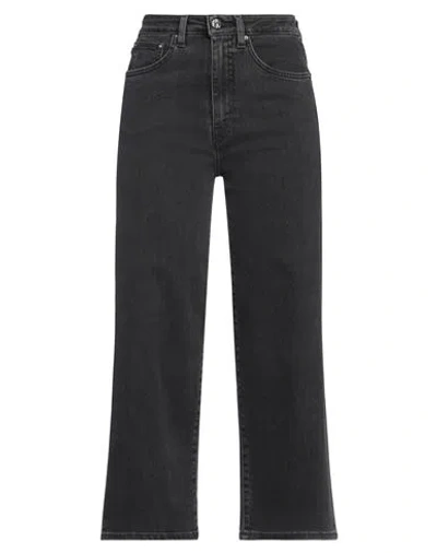 Totême Toteme Woman Jeans Black Size 24w-30l Organic Cotton, Elastomultiester, Elastane