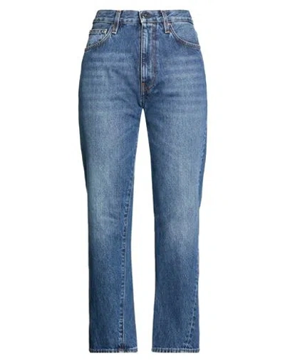 Totême Toteme Woman Jeans Blue Size 31w-32l Organic Cotton