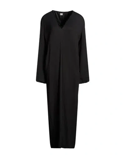 Totême Toteme Woman Maxi Dress Black Size 8 Viscose