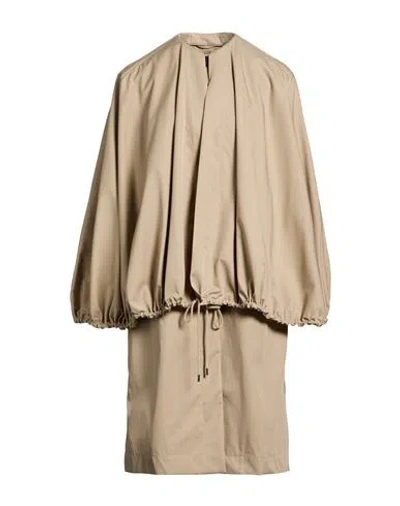 Totême Toteme Woman Overcoat & Trench Coat Beige Size 4 Cotton In Neutral