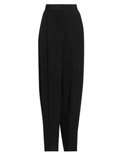 Totême Toteme Woman Pants Black Size 4 Viscose, Wool