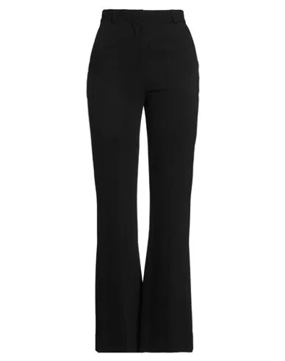Totême Toteme Woman Pants Black Size 6 Viscose, Virgin Wool