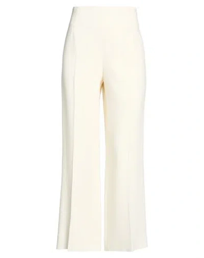 Totême Toteme Woman Pants Ivory Size 2 Viscose, Wool In White