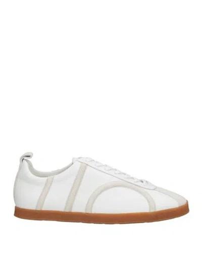 Totême Toteme Leather Sneakers In White