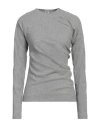 Totême Gray Twisted Sweater In Gray