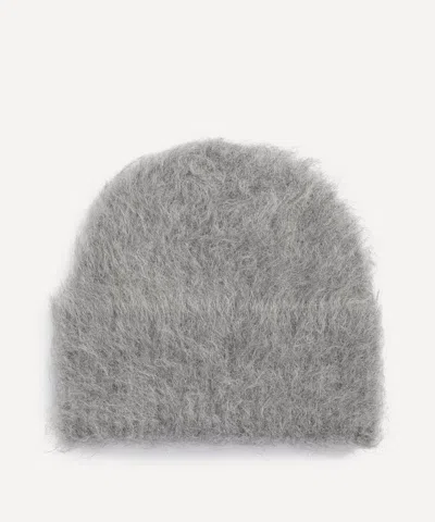 Totême Toteme Women's Alpaca Knit Beanie In Gray