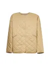 Totême Toteme Women Beige Organic Cotton Quilted Jacket In Neutral