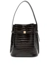 Totême Toteme Belted Leather Bucket Bag