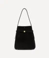 Totême Toteme Women's Belted Suede Bucket Bag