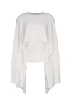 Totême Toteme Ecru Knitted Cape