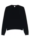 Totême Toteme Cashmere V-necked Sweater In Black