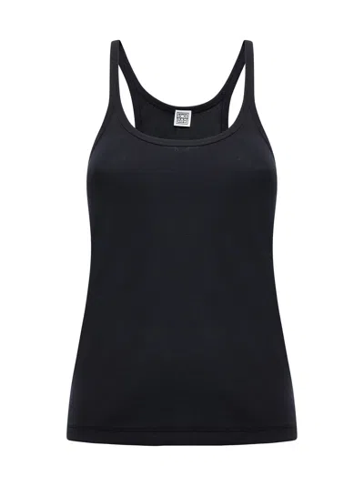 Totême Toteme Women Cotton Ribbed Knit Tank Top