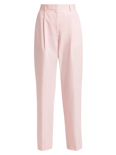 Totême Women's Cotton Straight-leg Pants In Multi