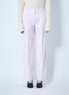 Totême Toteme Women Cotton Tailored Pants In White