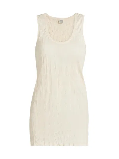 Totême Women's Crinkled Knit Tank