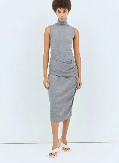 Totême Toteme Women Draped Knit Dress