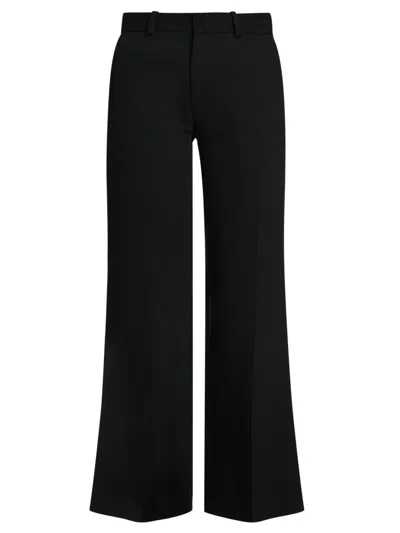 Totême Women's Kick Flare Trousers In Black