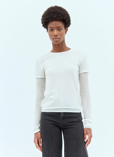 Totême Toteme Women Layered Knit T-shirt