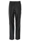 Totême Toteme Women Leather Pants In Black