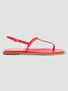 Totême Purist T-strap Nappa Leather Sandals In Multi