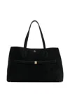 Totême Toteme Women Lounge Suede Leather Tote Bag