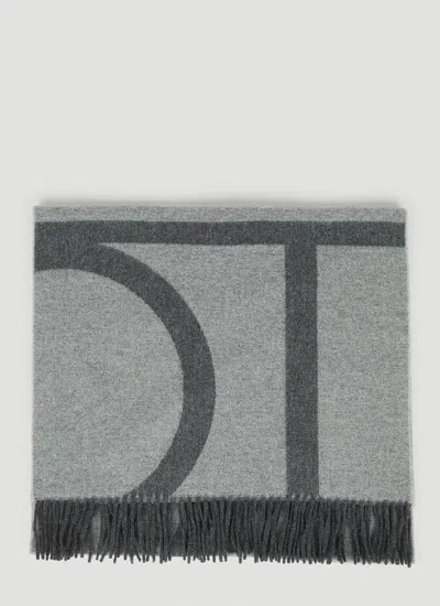 Totême Toteme Women Monogram Jacquard Scarf
